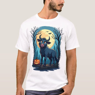 Camiseta Transformación de hombre lobo de vaca