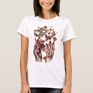 Camiseta Transformación de mariposa Art T-Shirt