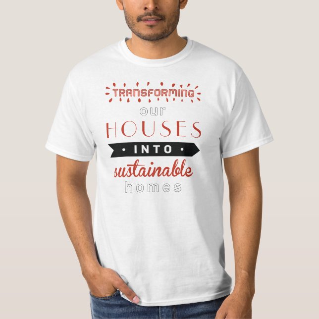 CAMISETA TRANSFORMACIÓN DE NUESTRAS CASAS EN HOGARES (Anverso)