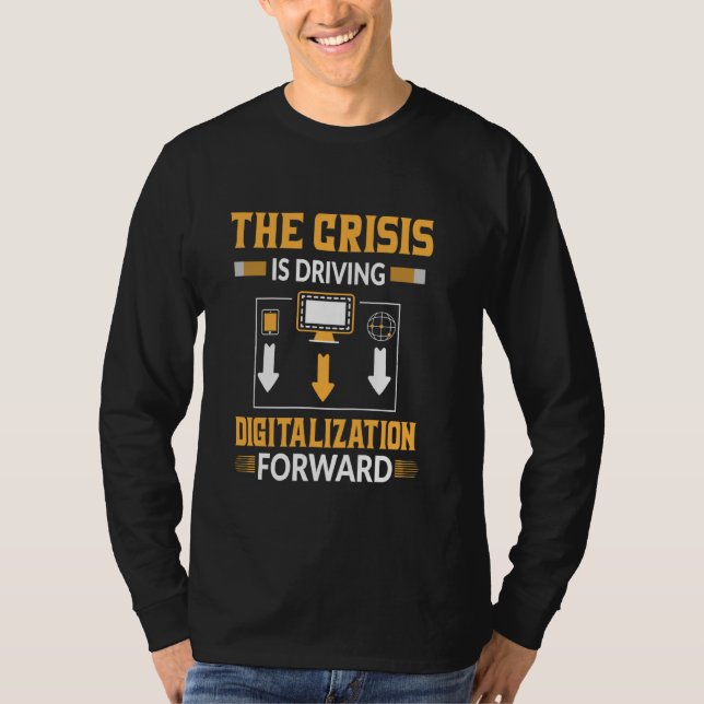 Camiseta Transformación digital de digitalización (Anverso)