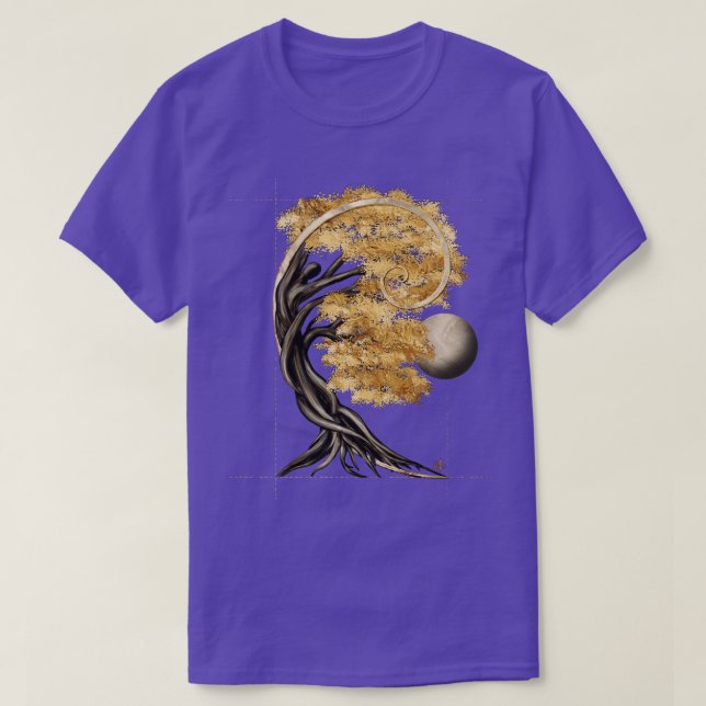 Camiseta Transformación eterna Espíritu mariposa Bonsai (Diseño del anverso)