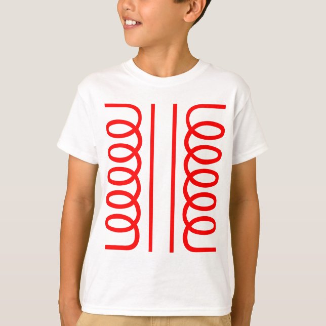 Camiseta Transformador eléctrico (Anverso)