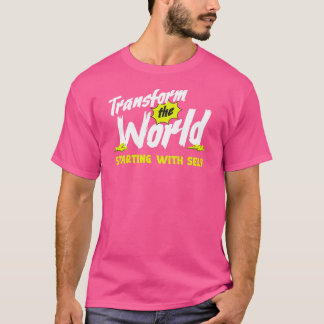 Camiseta Transformar El Mundo