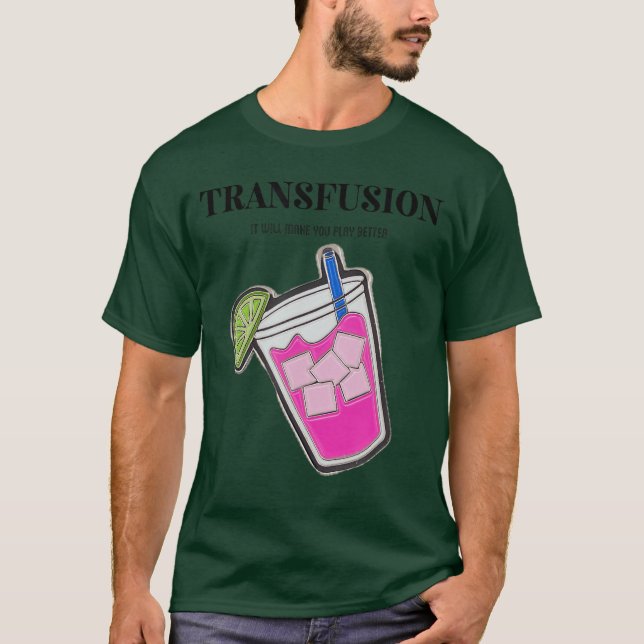 Camiseta Transfusion It Will Make You Play Better Golf gift (Anverso)