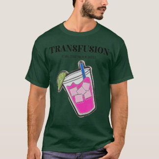 Camiseta Transfusión Te Hará Jugar Mejor Golf regalo
