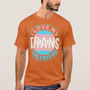Camiseta Transgénero Amo a mi novia LGBT Trans