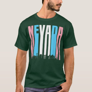 Camiseta Transgénero De Bandera Del Orgullo Trans De Nevada