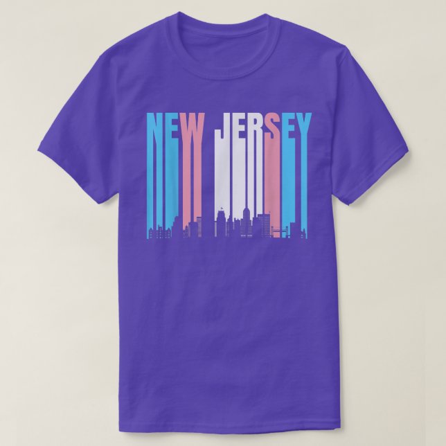 Camiseta Transgénero De Bandera Del Orgullo Trans De New Je (Diseño del anverso)