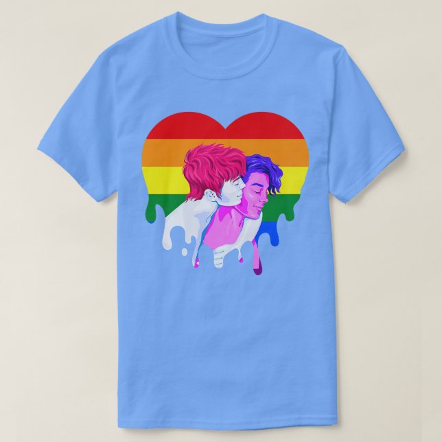 Camiseta Transgénero en el mes del Orgullo Gay Lésbico  (Diseño del anverso)