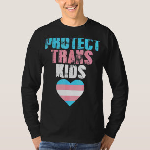 Camiseta Transgénero Proteger A Los Niños Transgénero Lgbtq