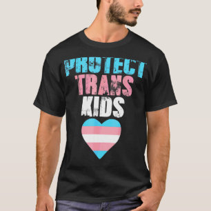 Camiseta Transgénero Proteger A Los Niños Transgénero Lgbtq