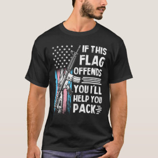 Camiseta Transgénero Si Esta Bandera Te Ofena La Plataforma
