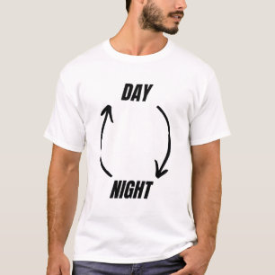 Camiseta Transición de Día a Noche Inspiradora