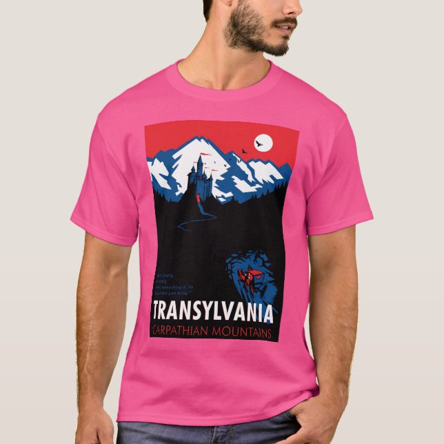 Camiseta Transilvania Travel (Anverso)