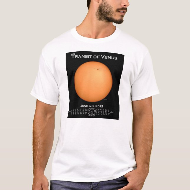 Camiseta Tránsito de Venus 2012 (Anverso)