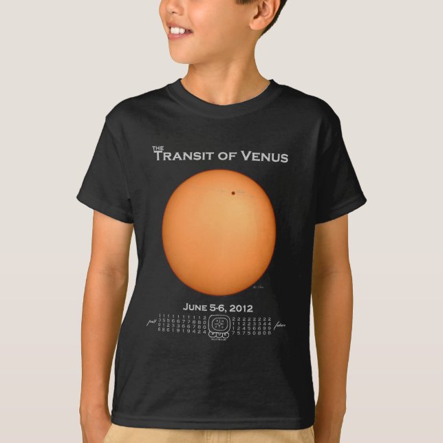 Camiseta Tránsito de Venus - 2012 (Anverso)