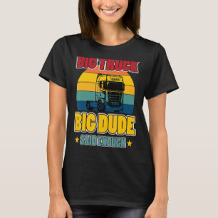 Camiseta Transmisión de carga de transporte de camiones v
