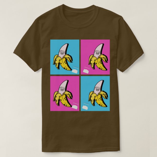 Camiseta TRANSMISIÓN DE plátanos (Diseño del anverso)