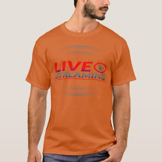 Camiseta Transmisión en vivo de videojuegos pódcast retro