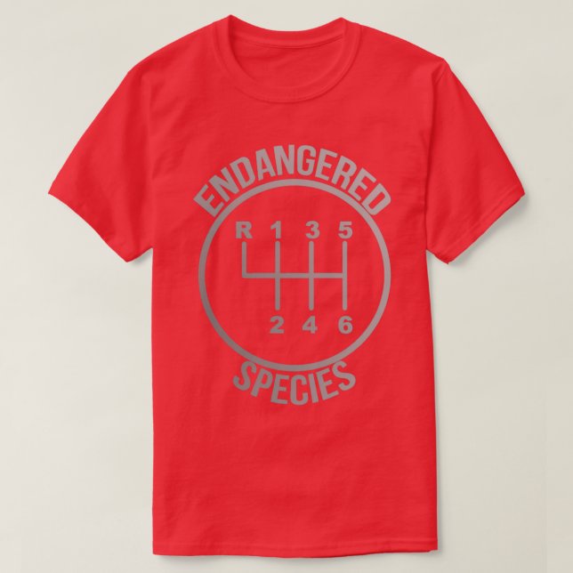 Camiseta Transmisión manual (Diseño del anverso)