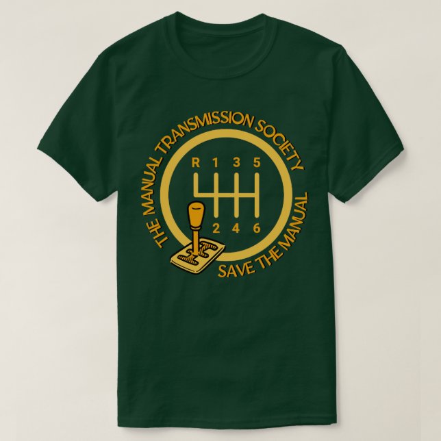 Camiseta Transmisión manual1 (Diseño del anverso)