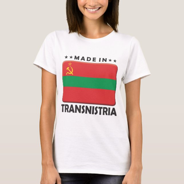 Camiseta Transnistria hizo (Anverso)