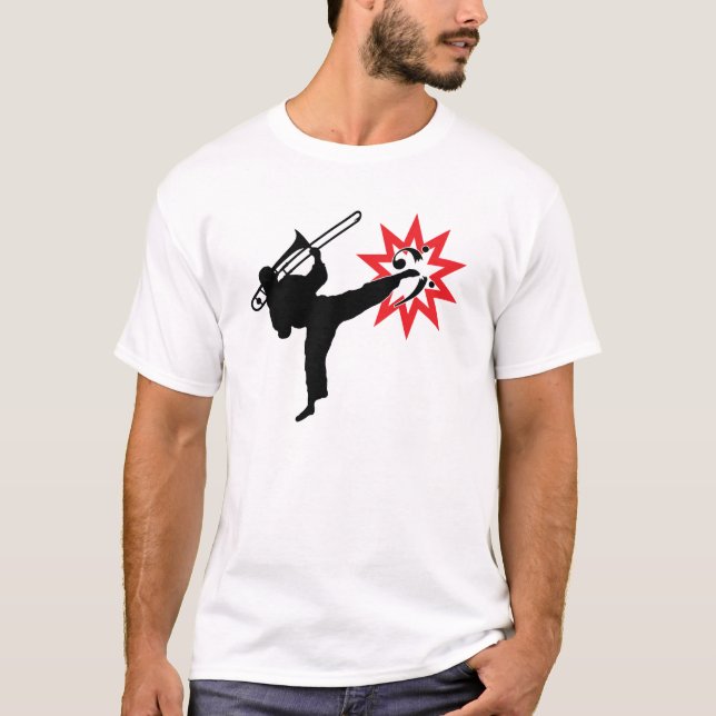Camiseta ¡Transporta el poder de la música! (Anverso)