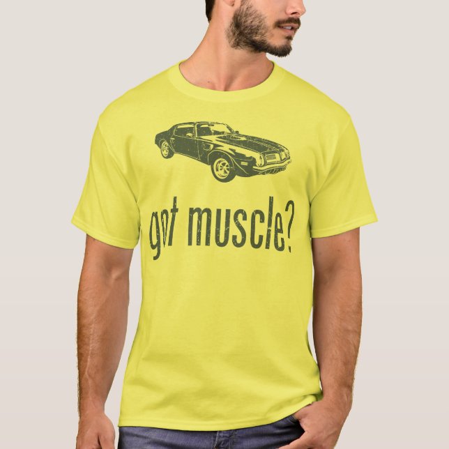 Camiseta Transporte 1974 de Pontiac Firebird 455 (Anverso)