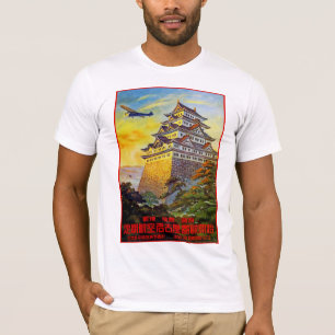 Camiseta Transporte aéreo japonés con pagoda