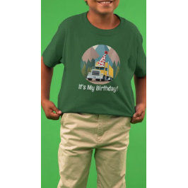 Camiseta Transporte Camión Cumpleaños Dieciocho Ruedas Dive