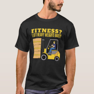 Camiseta Transporte de Chiste de elevación de horquilla de 