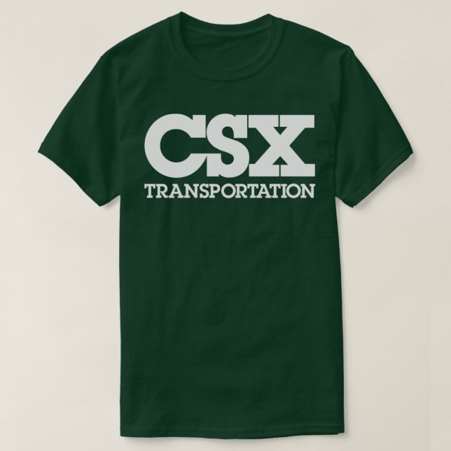 Camiseta Transporte De Csx 1 (Diseño del anverso)