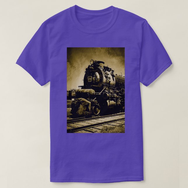 CAMISETA TRANSPORTE DE RAILROAD 1 DE STRASBURG (Diseño del anverso)