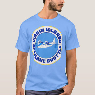 Camiseta Transporte en avión marítimo de las Islas Vírgenes