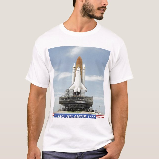 Camiseta Transporte espacial Atlantis 2 (Anverso)