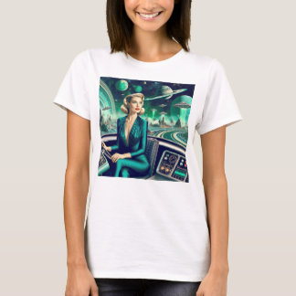 Camiseta Transporte Futurista
