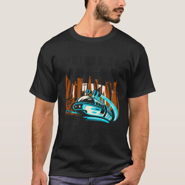 Camiseta transporte público (Anverso)