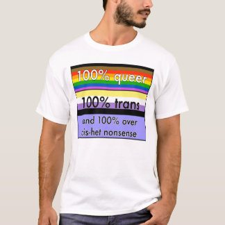 Camiseta Transporte raro, nonbinary, y sobre absurdo del