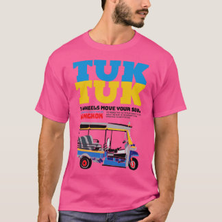 Camiseta Transporte Tuk Tuk Bangkok Tailandia