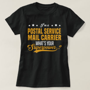 Camiseta Transportista de correo de servicios postales