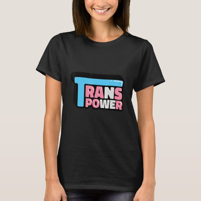 Camiseta Transpower LGBT (Anverso)