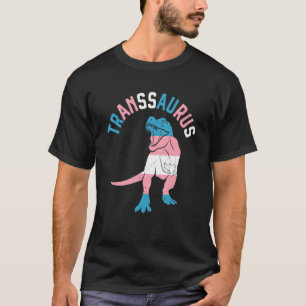 Camiseta Transsauro Dinosaurio Rex Transexual Transgénero L