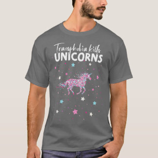 Camiseta Transtransgénero transgénero de Unicornio
