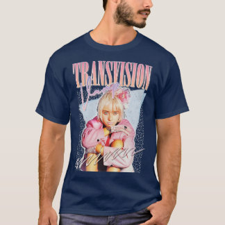 Camiseta Transvision Vamp Retro Fan Art 1 de los años 80