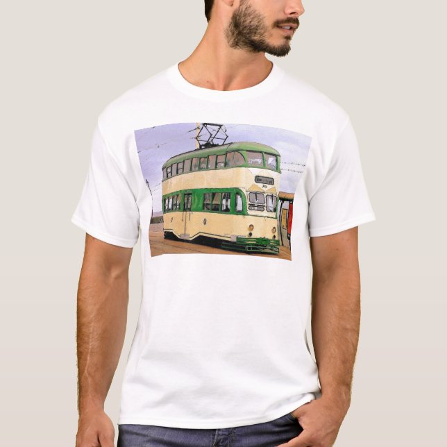 Camiseta Tranvía de Blackpool (Anverso)