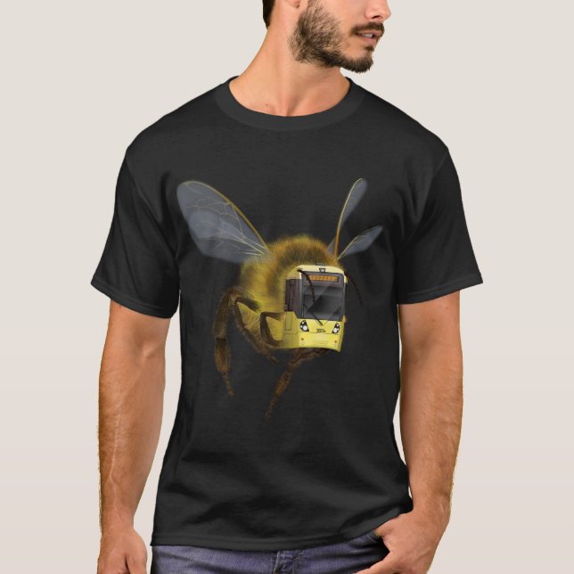 Camiseta Tranvía de la abeja x Manchester Metrolink de (Anverso)