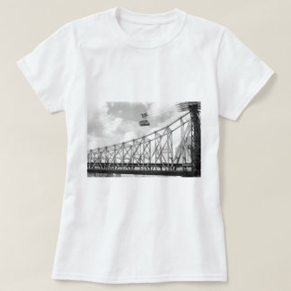 Camiseta Tranvía de la isla de Roosevelt, NYC, foto análoga