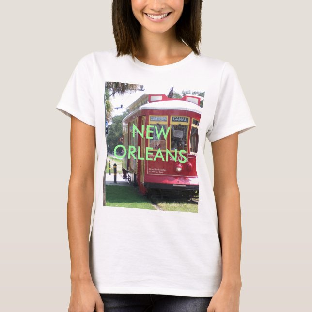 Camiseta Tranvía de New Orleans (Anverso)