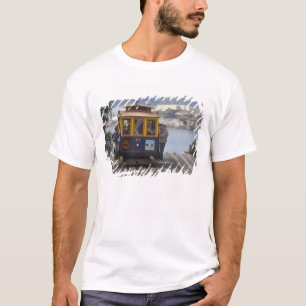 Camiseta Tranvía sube por Hyde Street en San