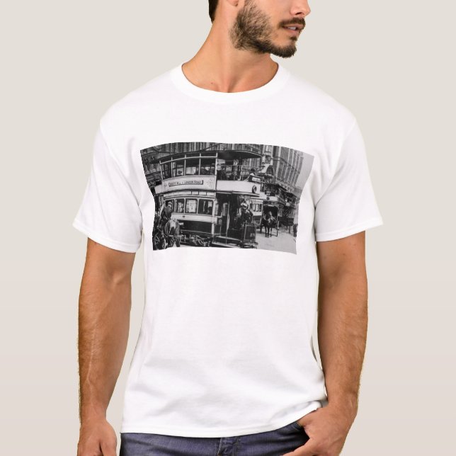 Camiseta Tranvías en Manchester, c.1900 (Anverso)